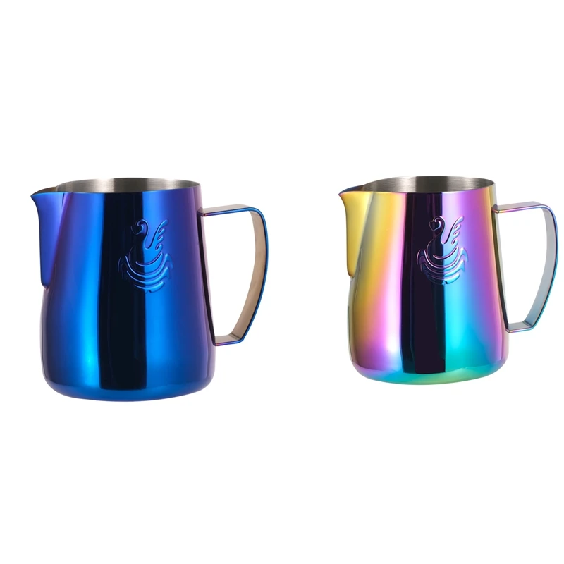 

400Ml Stainless Steel Milk Frothing Cup Coffee Pitcher Cream Maker Barista Craft Espresso Latte Art Jug For Home