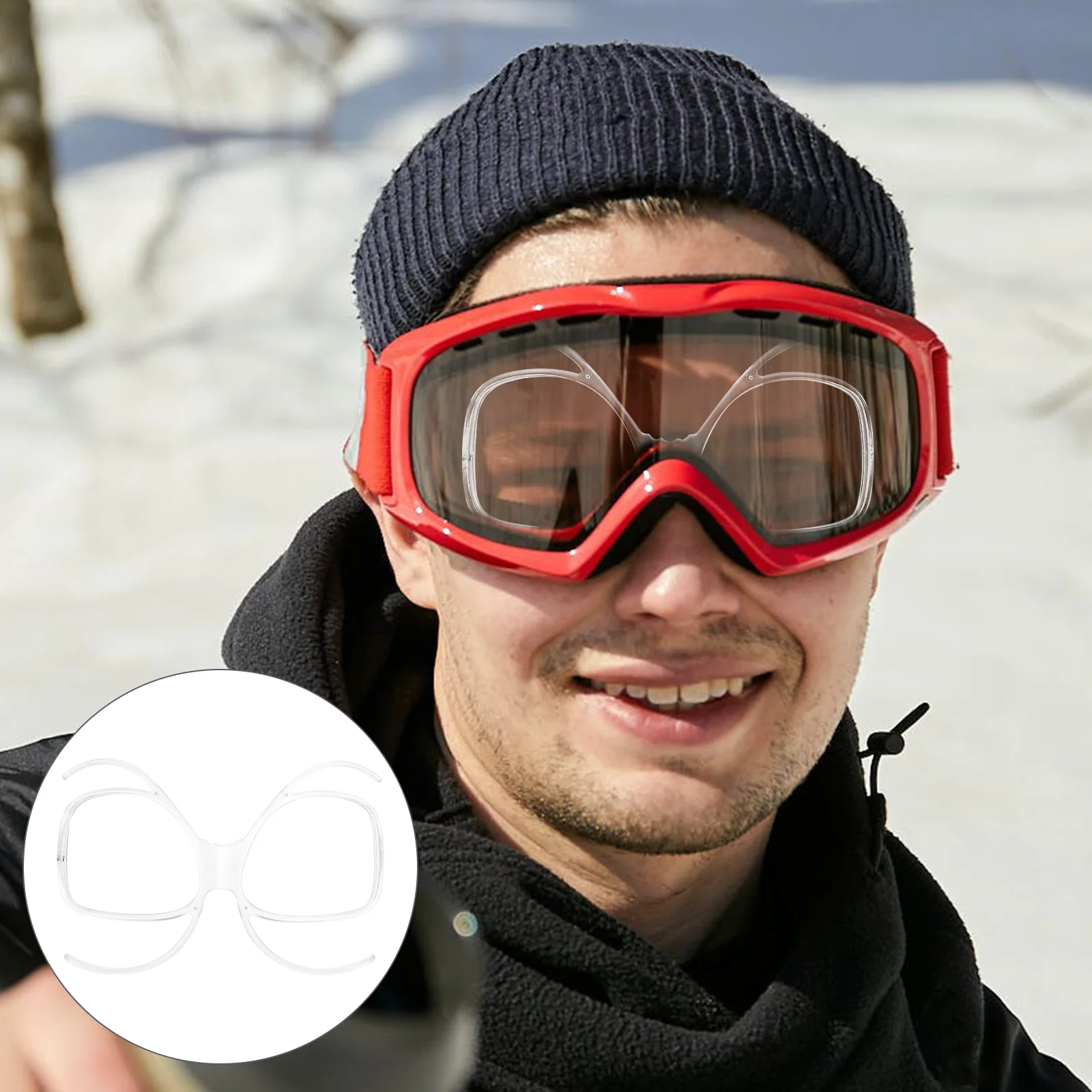 

Лыжные очки, оправа для близорукости, рецептурные лыжные Солнцезащитные очки, солнцезащитные очки для катания на лыжах, женские лыжные очки