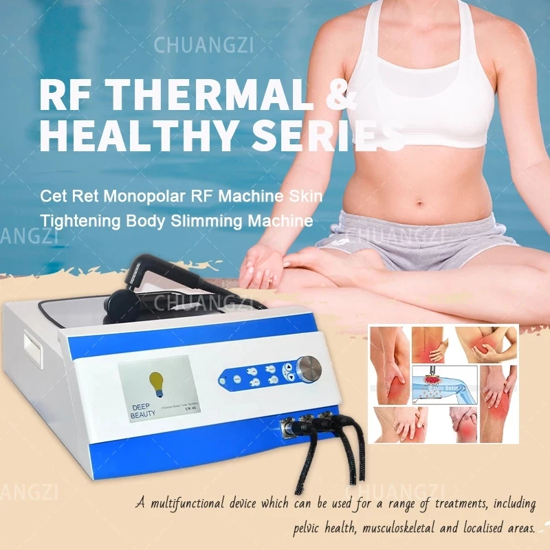 Radio Frequency Diathermy Machine Indiba RET CET Unipolar Tecar Therapy for Body Sculpting Face Lift Beauty Device
Radio Frequency Diathermy Machine Indiba RET CET Unipolar Tecar Therapy for Body Sculpting Face Lift Beauty Device