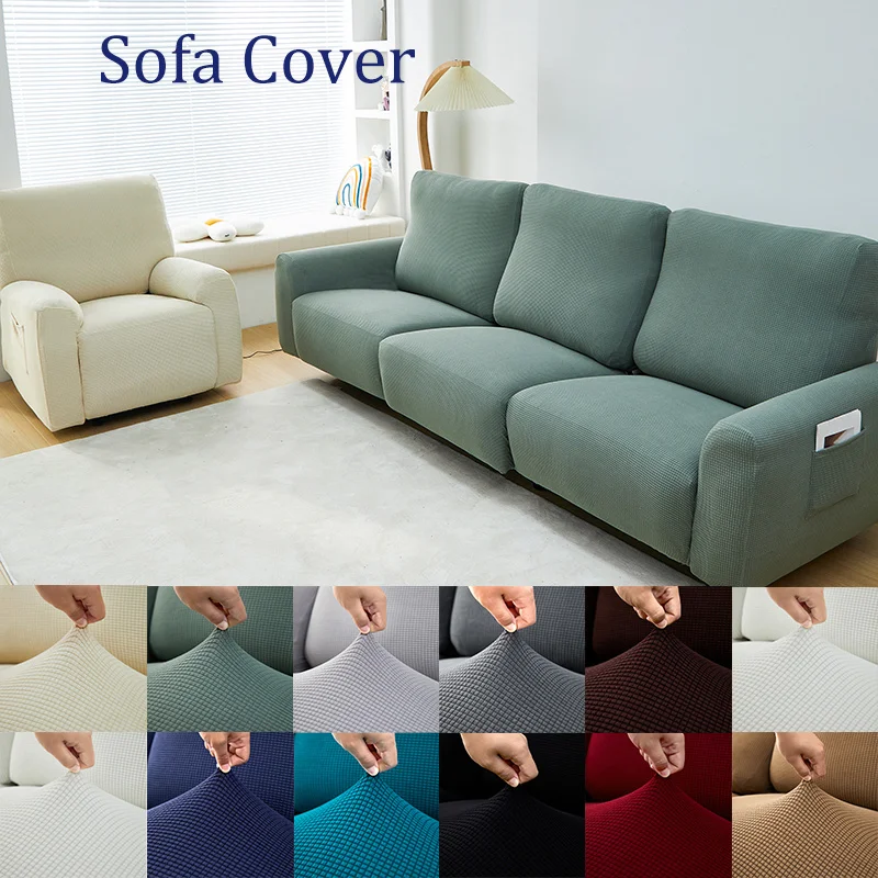 

Jacquard Sofa Cover Elastic Recliner Slipcover Chair Sofa Protector Lazy Boy Relax Armchair Stretch Couch Covers For Living Room