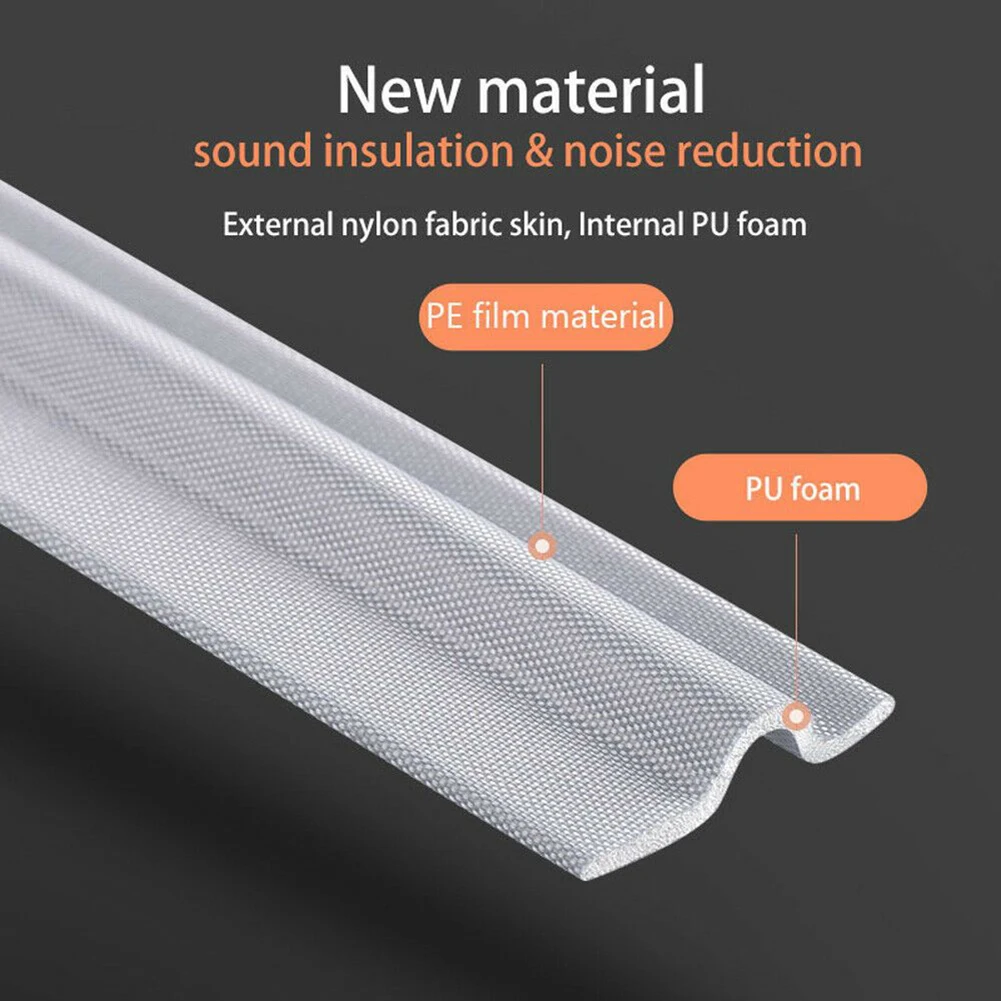 Balcony Bedroom Sealing Strip Sealing 2-8m Anti-collision Door Dust Form Home PU Preventing Wind Sound Stripping
Balcony Bedroom Sealing Strip Sealing 2-8m Anti-collision Door Dust Form Home PU Preventing Wind Sound Stripping