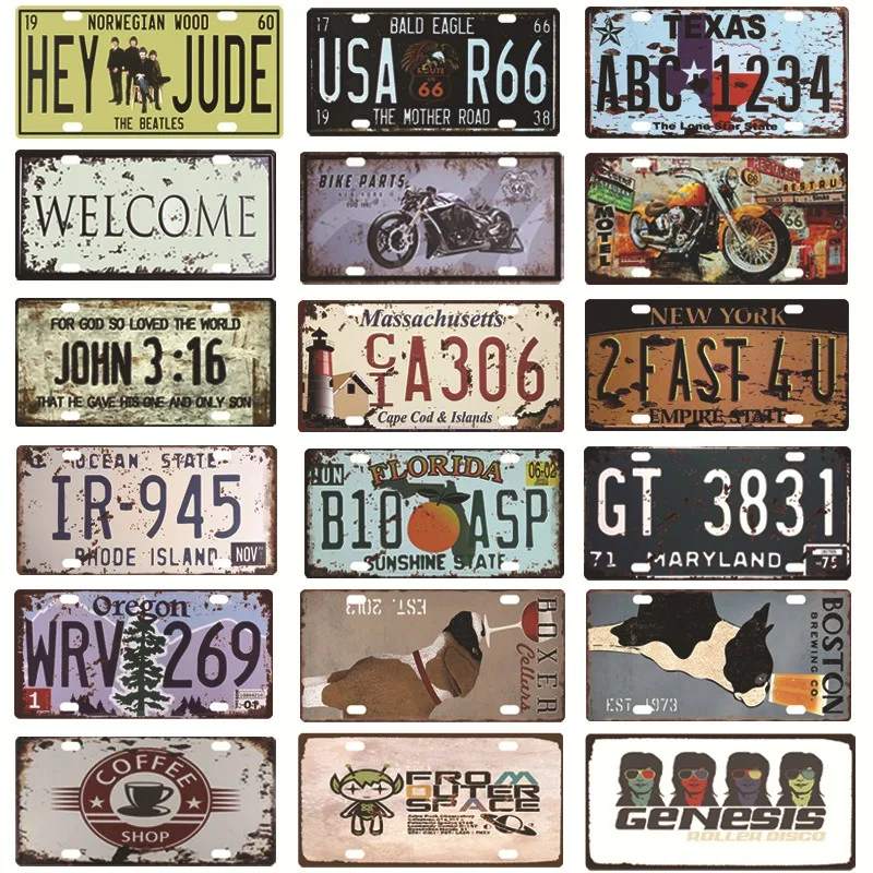 Vintage American Logo Painting,Do Old License Plate Iron Painting Bar Cafe Vintage Decor Pastoral Wall Decor Home Decor
Vintage American Logo Painting,Do Old License Plate Iron Painting Bar Cafe Vintage Decor Pastoral Wall Decor Home Decor