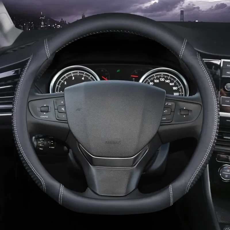 Для Peugeot 108 208 308 2008 3008 4008 508L 5008 408 E2008 301 Целевая оплетка рулевого колеса высококачественные пользовательские автомобильные аксессуары
Для Peugeot 108 208 308 2008 3008 4008 508L 5008 408 E2008 301 Целевая оплетка рулевого колеса высококачественные пользовательские автомобильные аксессуары