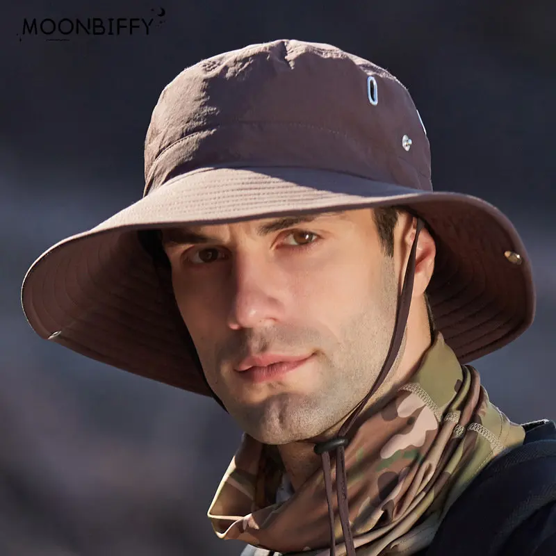 Men Panama Fisherman Hat Summer Mesh Breathable Sun Caps Camping Hiking Anti-UV Visor Hats Short Brim Cowboy Bucket Hat New 
Men Panama Fisherman Hat Summer Mesh Breathable Sun Caps Camping Hiking Anti-UV Visor Hats Short Brim Cowboy Bucket Hat New