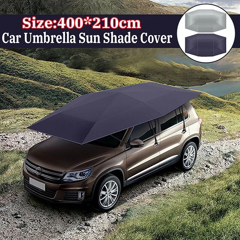

Universal Car Sun Shade Umbrella Cover Tent Cloth UV Protect Waterproof 4X2.1M Waterproof, Dustproof, UV Protection