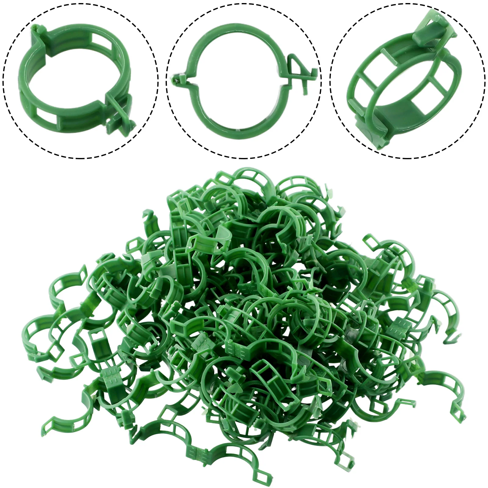 100 Pcs Vegetable Plastic Plant Vine Ties Buckle Fixing Binding Clip Used With A Metal Wire Stand Garden Fixing Plant Tools
100 Pcs Vegetable Plastic Plant Vine Ties Buckle Fixing Binding Clip Used With A Metal Wire Stand Garden Fixing Plant Tools