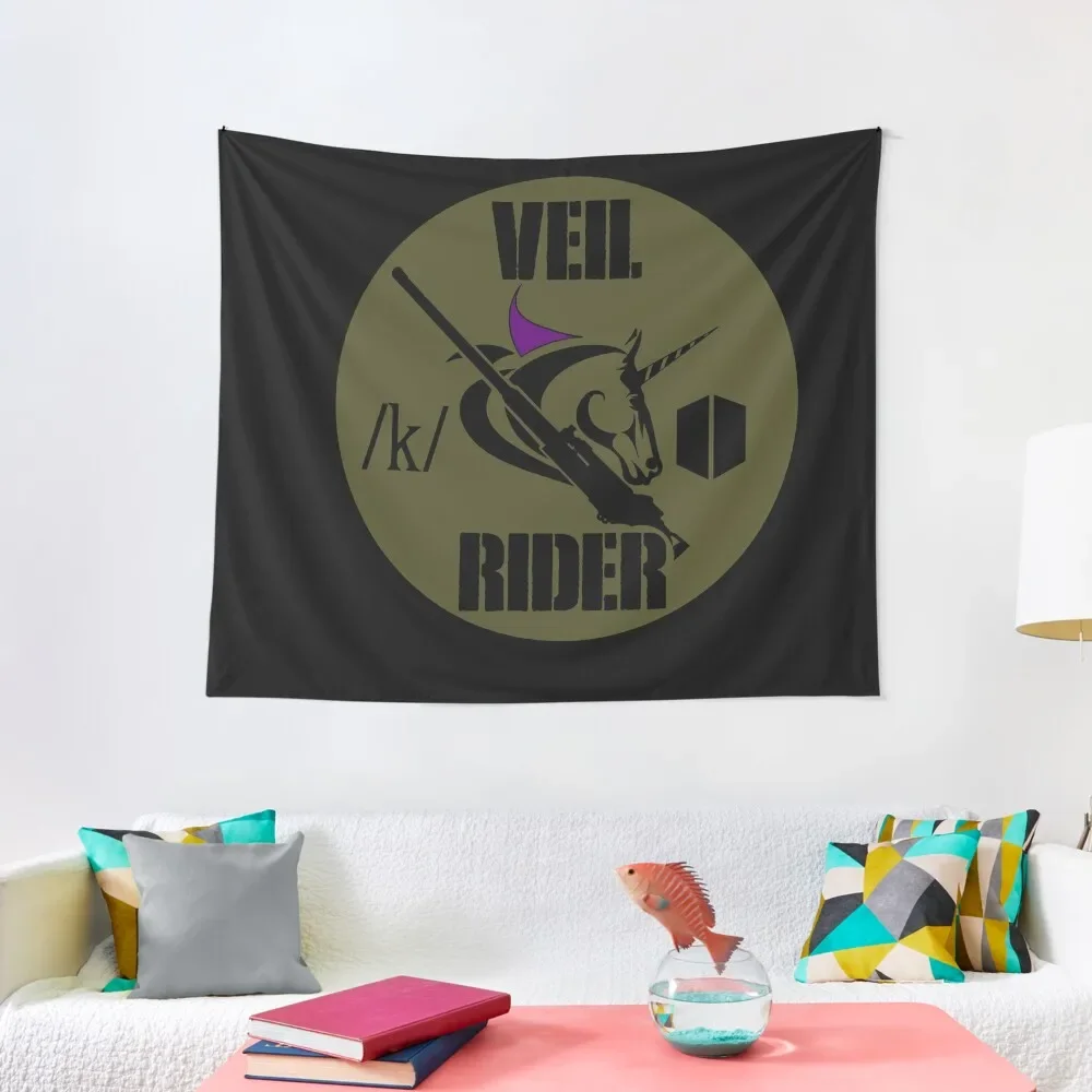 

Гобелен с нашивками на поле Veil Rider, милый комнатный декор, украшение для комнаты в эстетике, Настенный декор, подвесное украшение для комнаты, эстетический гобелен