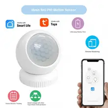 Tuya Smart Bluetooth-Compatible Mesh SIG PIR Motion Sensor Wireless Passive Infrared Detector Burglar Alarm Tuya APP Control
Tuya Smart Bluetooth-Compatible Mesh SIG PIR Motion Sensor Wireless Passive Infrared Detector Burglar Alarm Tuya APP Control