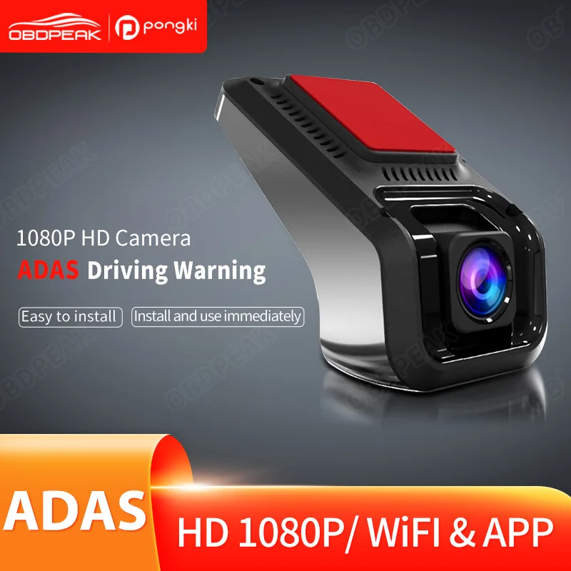 

1080P HD Dash Cam ADAS Hidden Type Android USB Camera Video Recorders Car DVR Lens Driving Recorder WIFI Night Vision