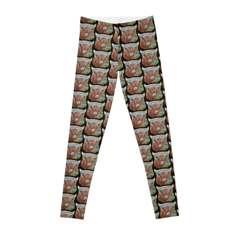 Highland cow calf Leggings Golf wear gym sportswear woman Women's sportswear sports for push up Womens Leggings
Highland cow calf Leggings Golf wear gym sportswear woman Women's sportswear sports for push up Womens Leggings