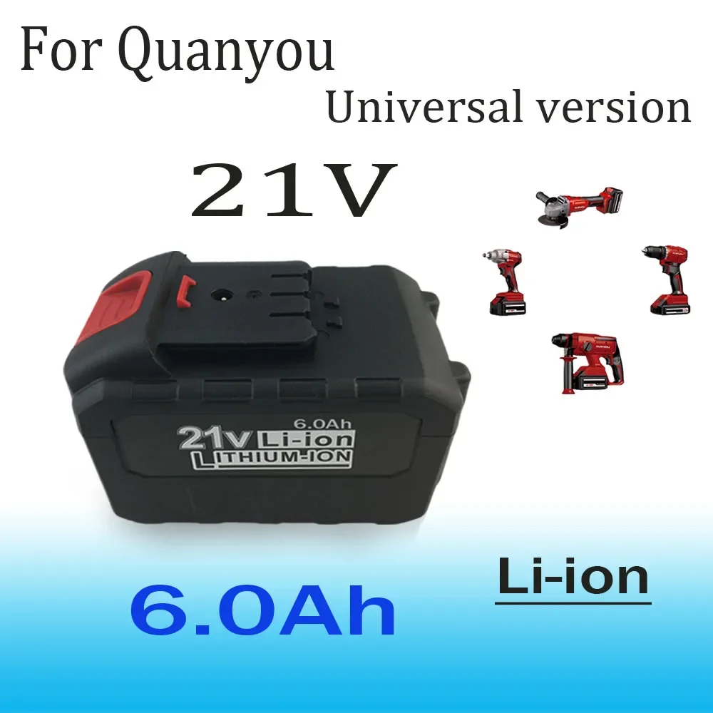For Quanyou 21V 6.0Ah Li-ion Battery Chainsaw Angle Grinder, Electric Wrench Tool, Specialized Air Cannon Machine Battery
For Quanyou 21V 6.0Ah Li-ion Battery Chainsaw Angle Grinder, Electric Wrench Tool, Specialized Air Cannon Machine Battery