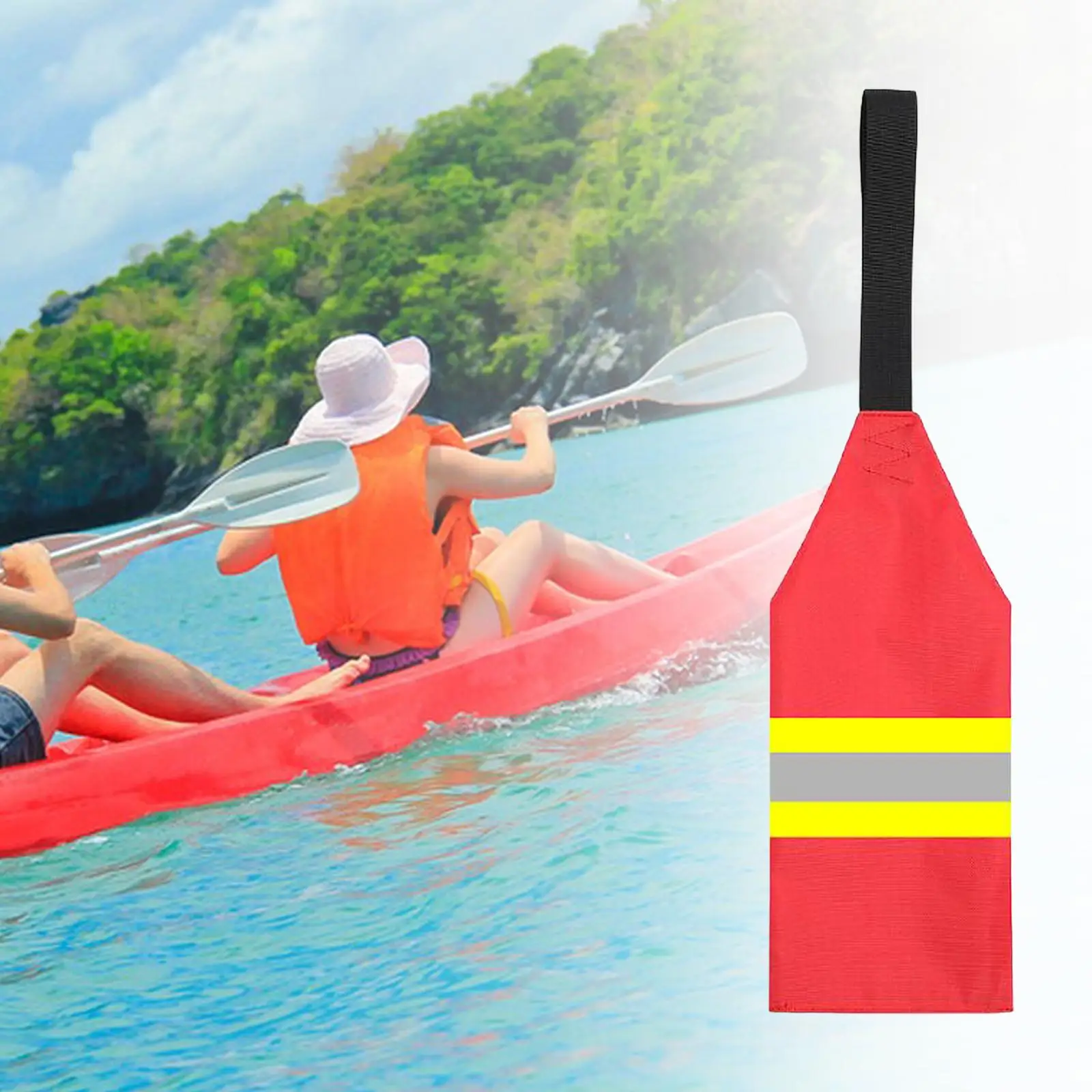 Kayak Safety Travel Flag Reflective Highly Visible Warning Flag for Truck Fishing Boat
Kayak Safety Travel Flag Reflective Highly Visible Warning Flag for Truck Fishing Boat