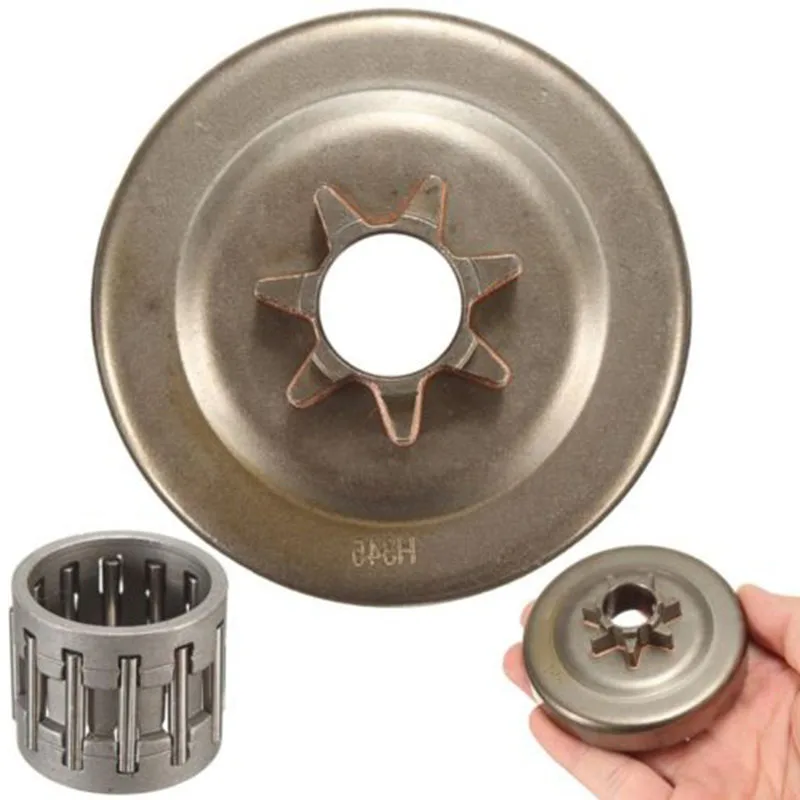 For Husqvarna 340 345 350 445 445E Clutch Sprocket Chain Sprocket Steel 7T Clutch Gray Cover Drum High Quality
For Husqvarna 340 345 350 445 445E Clutch Sprocket Chain Sprocket Steel 7T Clutch Gray Cover Drum High Quality