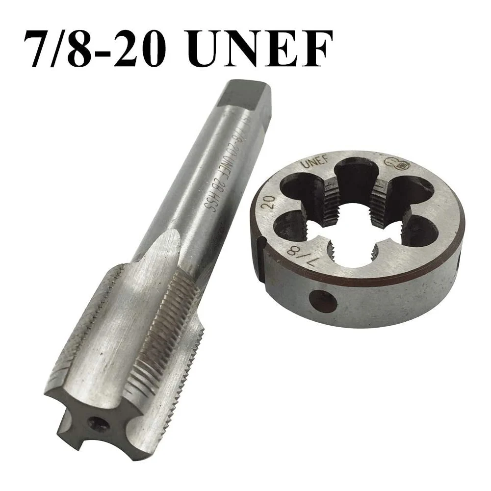 2 шт. 7/8-20 UNEF Tap & Die HSS правосторонний винт Резьба 113,4 мм кран 44,8 мм штамп для нержавеющей стали резка металла ручной инструмент
2 шт. 7/8-20 UNEF Tap & Die HSS правосторонний винт Резьба 113,4 мм кран 44,8 мм штамп для нержавеющей стали резка металла ручной инструмент