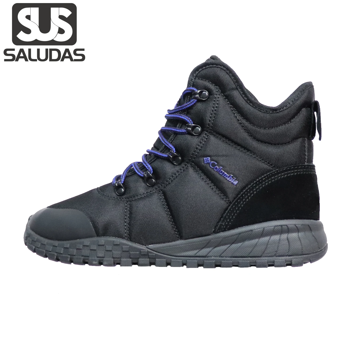SALUDAS Men's Hiking Boots Warm and High-top Training Boots in Winter Anti-skid Wear-resistant Hunting Boots with Rubber Soles
SALUDAS Men's Hiking Boots Warm and High-top Training Boots in Winter Anti-skid Wear-resistant Hunting Boots with Rubber Soles