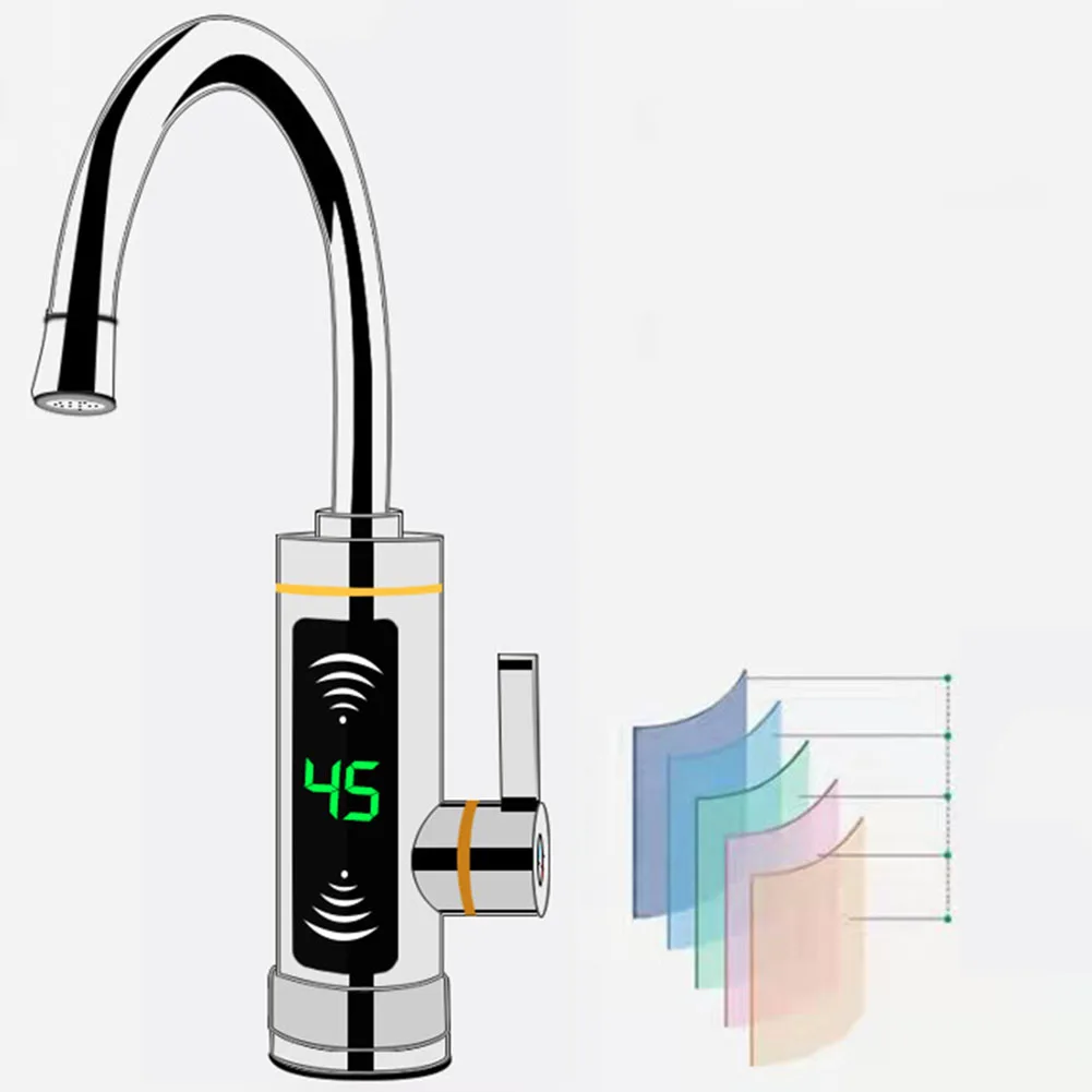 Heater Faucet Hot Water Sink Stainless Steel 220V 360° Rotate 40*15cm Bathroom Instant Electric Heating Tap Brand New
Heater Faucet Hot Water Sink Stainless Steel 220V 360° Rotate 40*15cm Bathroom Instant Electric Heating Tap Brand New