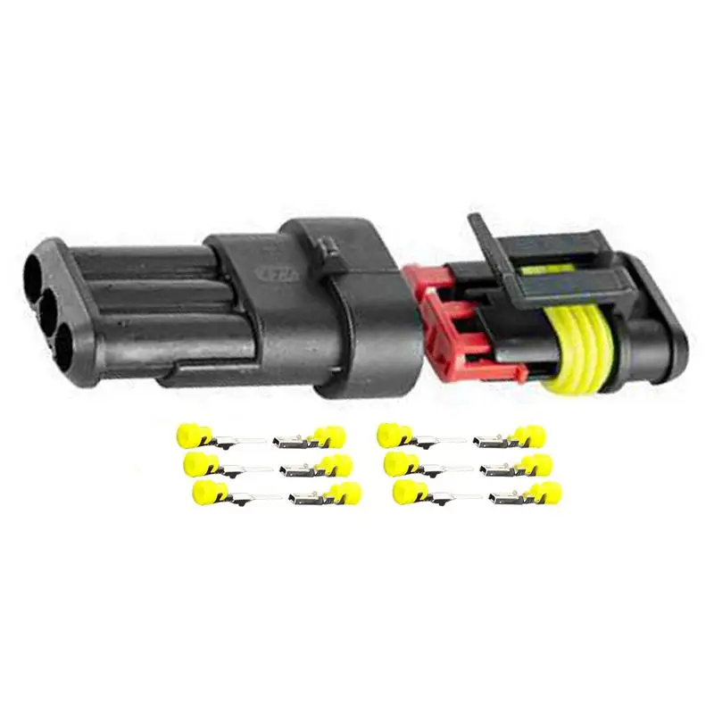 HID Waterproof Connectors 1/2/3/4/5/6 Pins Wire Car Electrical Wire Connector Plug Truck Car Motorcycle Harness
HID Waterproof Connectors 1/2/3/4/5/6 Pins Wire Car Electrical Wire Connector Plug Truck Car Motorcycle Harness