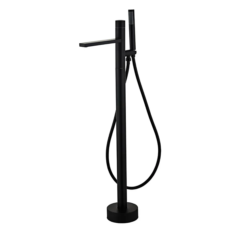 Round Gold/matte Black Bathtub Mxier Taps High Rise Freestanding Spout Shower Faucet Bath Mixer Tap Floor Mounted
Round Gold/matte Black Bathtub Mxier Taps High Rise Freestanding Spout Shower Faucet Bath Mixer Tap Floor Mounted