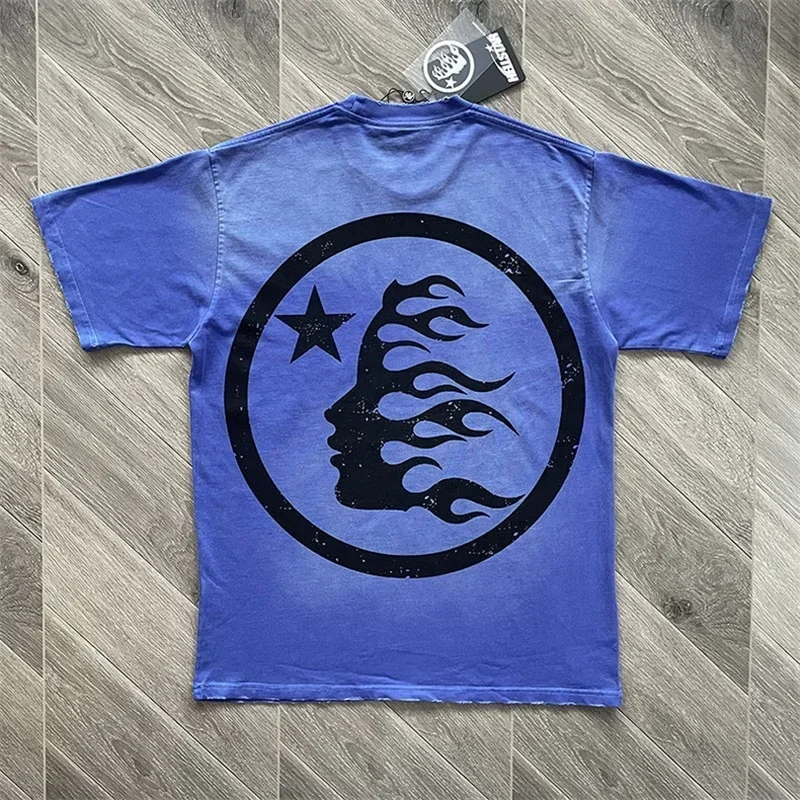 24ss Pure Cotton Destroy Washed Blue T Shirts For Men Women 1:1 Best Quality Logo Graphic T Shirts
24ss Pure Cotton Destroy Washed Blue T Shirts For Men Women 1:1 Best Quality Logo Graphic T Shirts