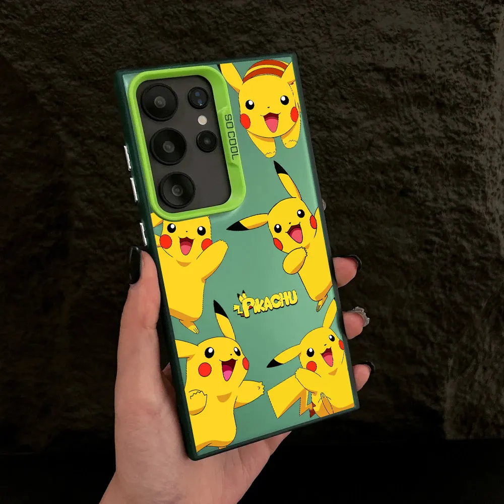 Pikachus Anime Pokemon S25 Case For Samsung S25 S24 Ultra Fundas For Galaxy S23 S22 S21 FE S20 Ultra Plus Shockproof Phone Cover Pikachus Anime Pokemon S25 Case For Samsung S25 S24 Ultra Fundas For Galaxy S23 S22 S21 FE S20 Ultra Plus Shockproof Phone Cover