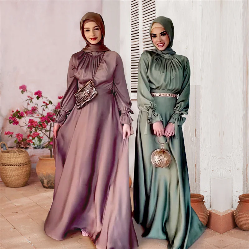 Dubai Muslim Women Abaya Clothing Solid Colors Ramadan Prayer Female Long Sleeve Luxury Maxi Robe Dress
Dubai Muslim Women Abaya Clothing Solid Colors Ramadan Prayer Female Long Sleeve Luxury Maxi Robe Dress