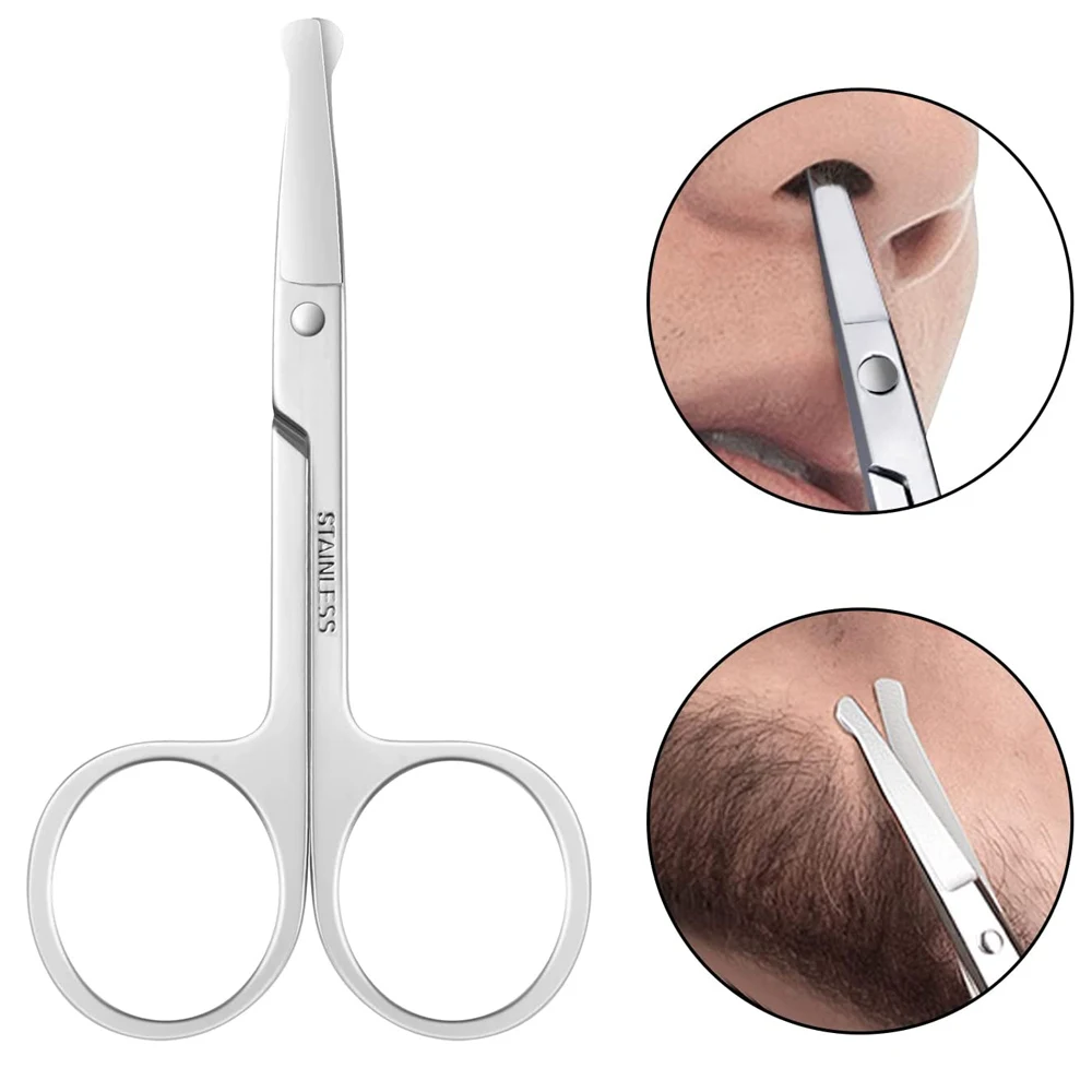 1Pcs Nose Hair Scissors Stainless Steel Curved Mini Shaving Beard Scissor Portable Nose Ear Hair Remover Trimmer Makeup Tools
1Pcs Nose Hair Scissors Stainless Steel Curved Mini Shaving Beard Scissor Portable Nose Ear Hair Remover Trimmer Makeup Tools