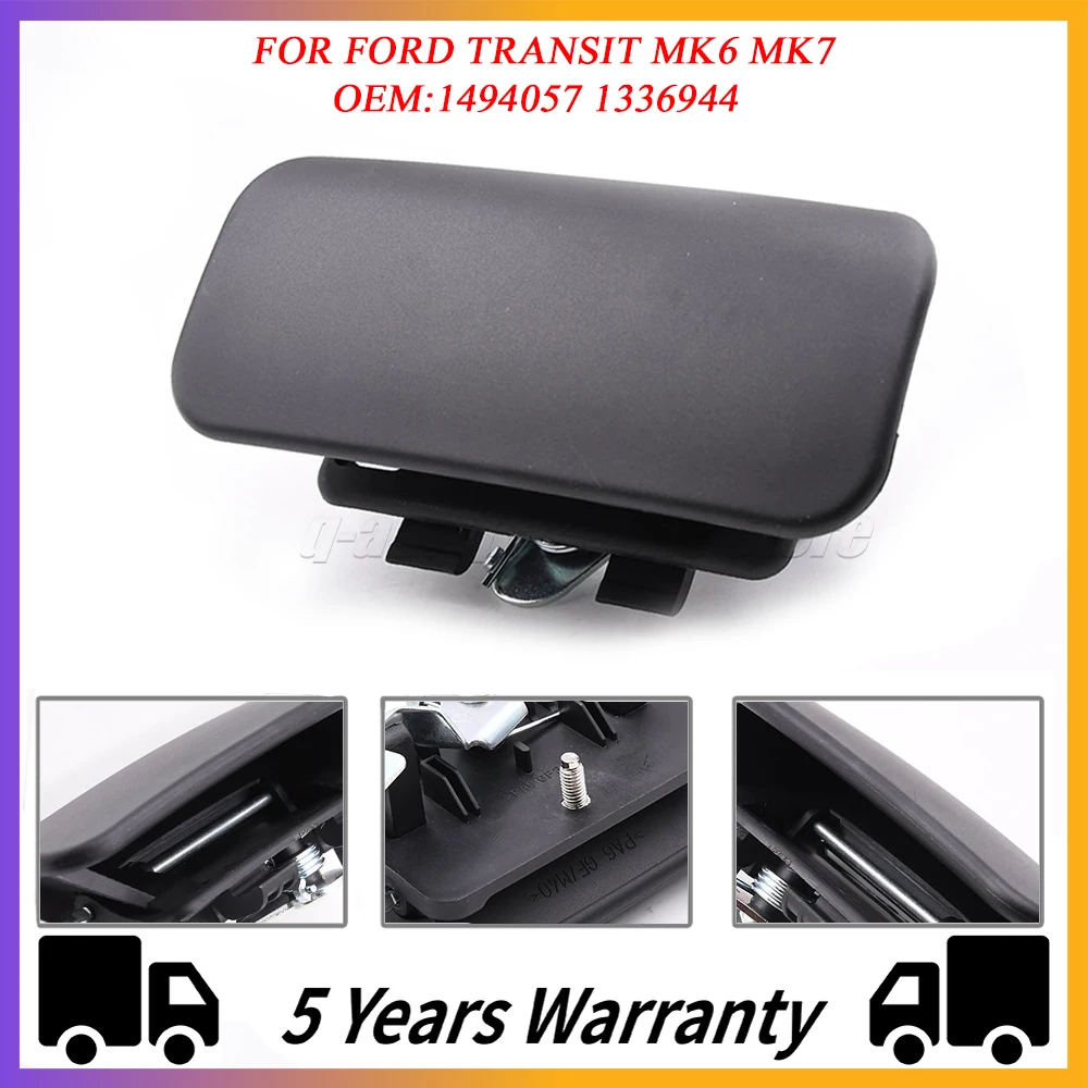Новинка для FORD TRANSIT MK6 MK7 боковая загрузка наружная дверная ручка с кронштейном правая сторона 1494057