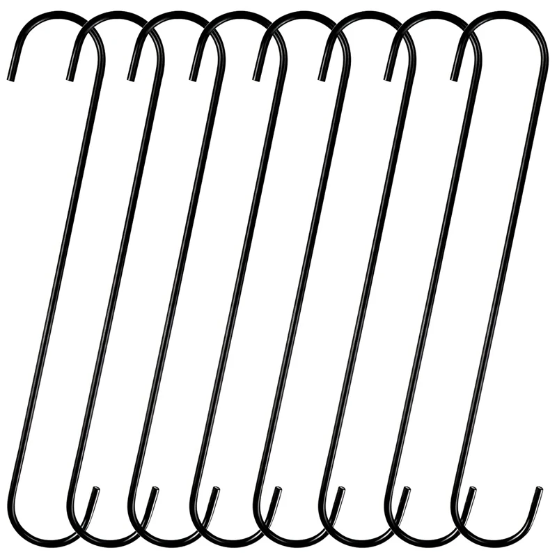 HOT SALE 12 Inch 10 Pack Extra Large S Hooks For Hanging Plant Tree Branch,Bird Feeder,Pots And Pans Closet Garden Pergola
HOT SALE 12 Inch 10 Pack Extra Large S Hooks For Hanging Plant Tree Branch,Bird Feeder,Pots And Pans Closet Garden Pergola