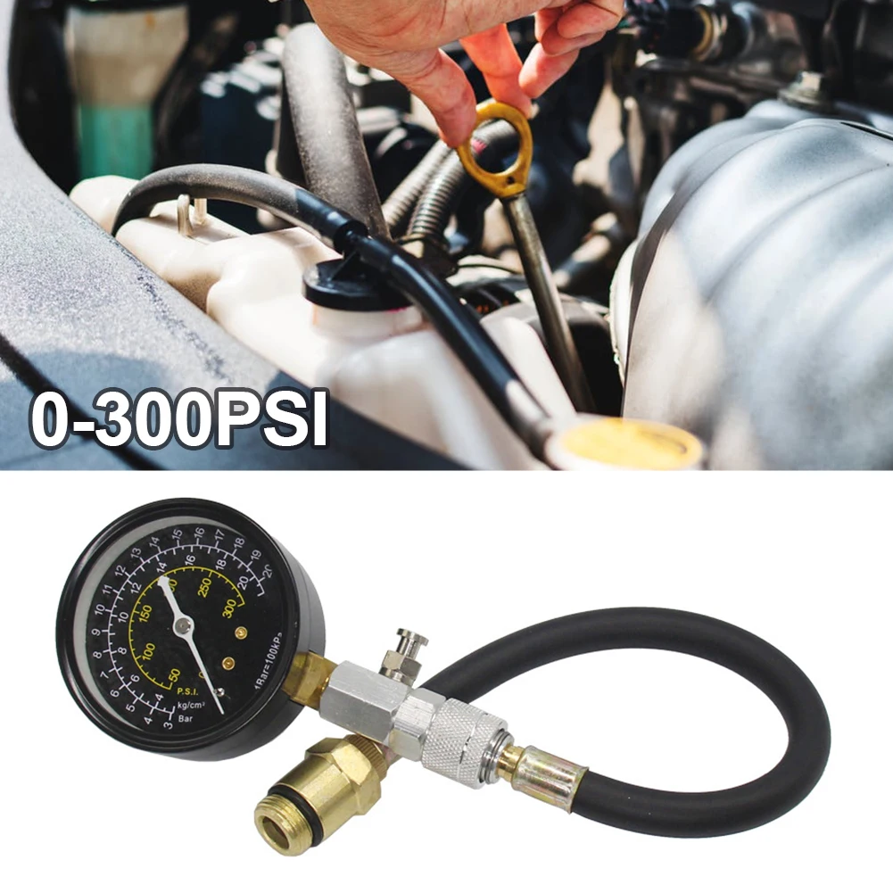 Car Gasoline Engine Compression Tester Kit Cylinder Leak Detector Compression Diagnostic Test Pressure Gauge with Adapter
Car Gasoline Engine Compression Tester Kit Cylinder Leak Detector Compression Diagnostic Test Pressure Gauge with Adapter