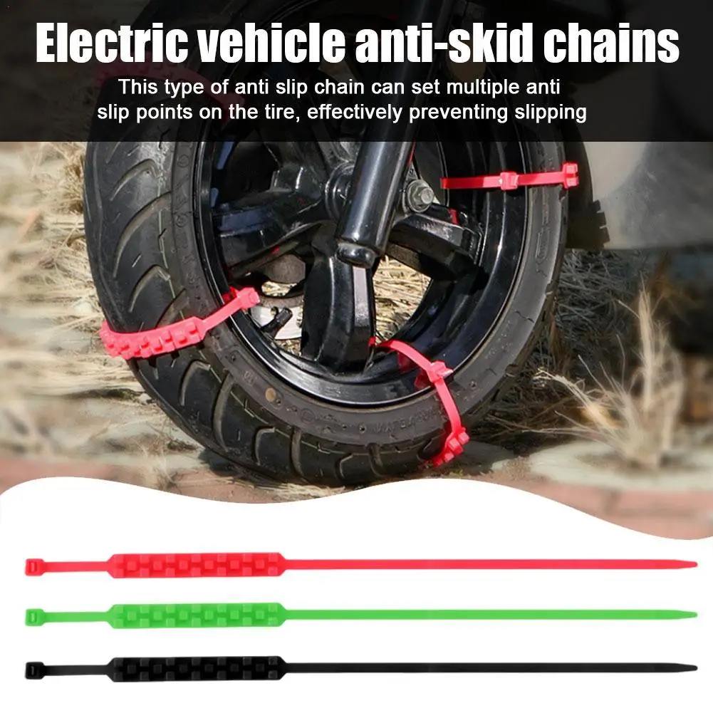 10pcs Anti-Skid Snow Chains For Motorcycles Bicycles Car Winter Tire Wheels Non-slip Cable Ties Motorbike Emergency Tire Chain T
10pcs Anti-Skid Snow Chains For Motorcycles Bicycles Car Winter Tire Wheels Non-slip Cable Ties Motorbike Emergency Tire Chain T