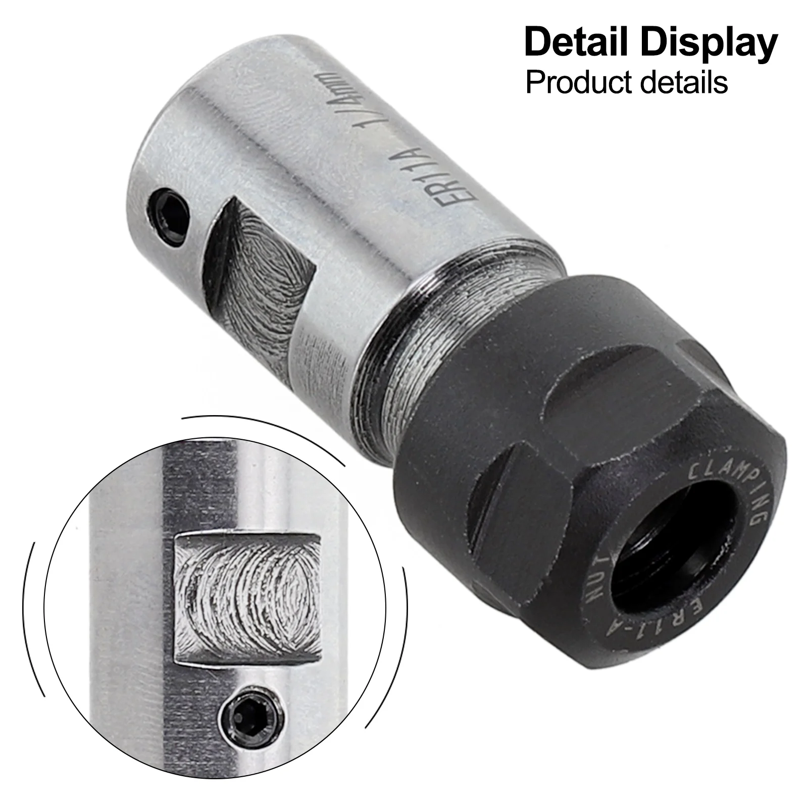 Motor Shaft Extension Rod 14 Length Compatible with 6 35mm Shaft Diameter Motors Equipped with ER Electric Spindle
Motor Shaft Extension Rod 14 Length Compatible with 6 35mm Shaft Diameter Motors Equipped with ER Electric Spindle