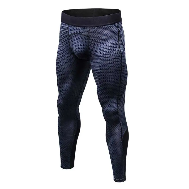 

2018 мужские трико для бега компрессионные штаны для йоги тренировочные леггинсы для фитнеса тренировочные баскетбольные упражнения тренировочная спортивная одежда 4010
