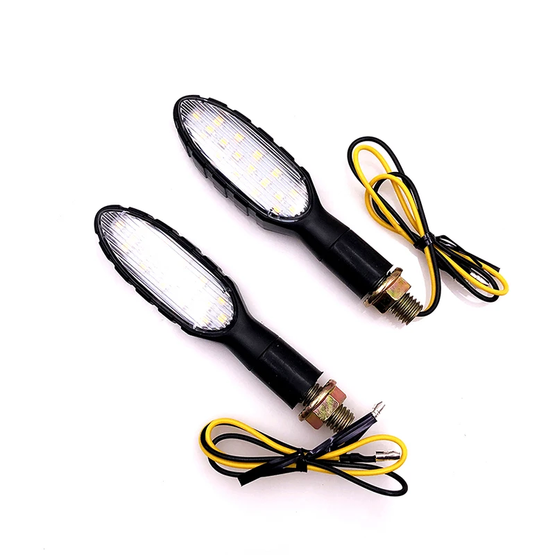 Универсальный поворотник для мотоцикла, 2 шт., светодиодный индикатор, сигнальный сигнал для проточной воды, задний фонарь для Honda, Yamaha, Suzuki 
Универсальный поворотник для мотоцикла, 2 шт., светодиодный индикатор, сигнальный сигнал для проточной воды, задний фонарь для Honda, Yamaha, Suzuki