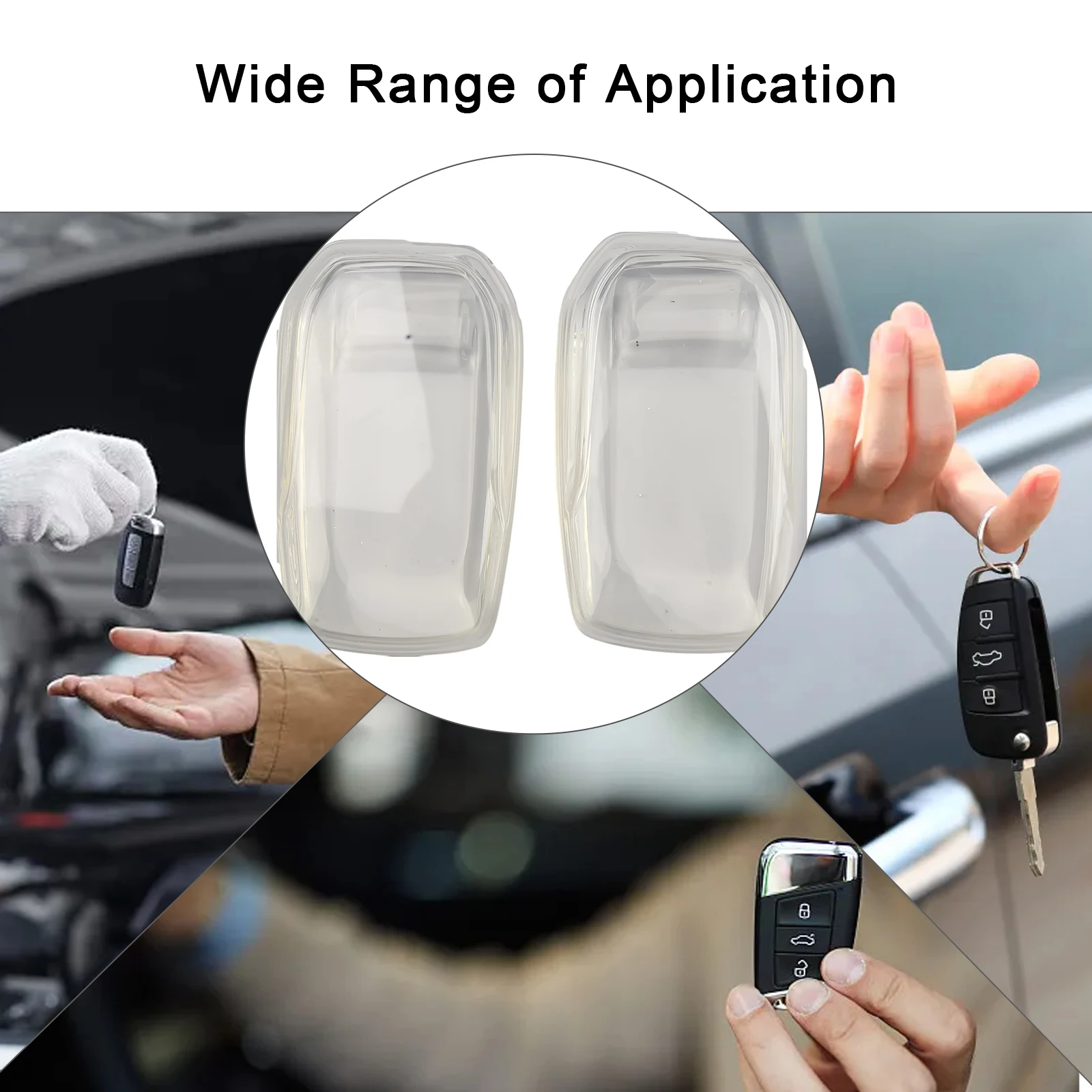 2Pc TPU Car Flip Key Case Cover Shell For Toyota For Corolla Cross 2021-2023 Car Key Fob Cover Case Holder Accessories
2Pc TPU Car Flip Key Case Cover Shell For Toyota For Corolla Cross 2021-2023 Car Key Fob Cover Case Holder Accessories