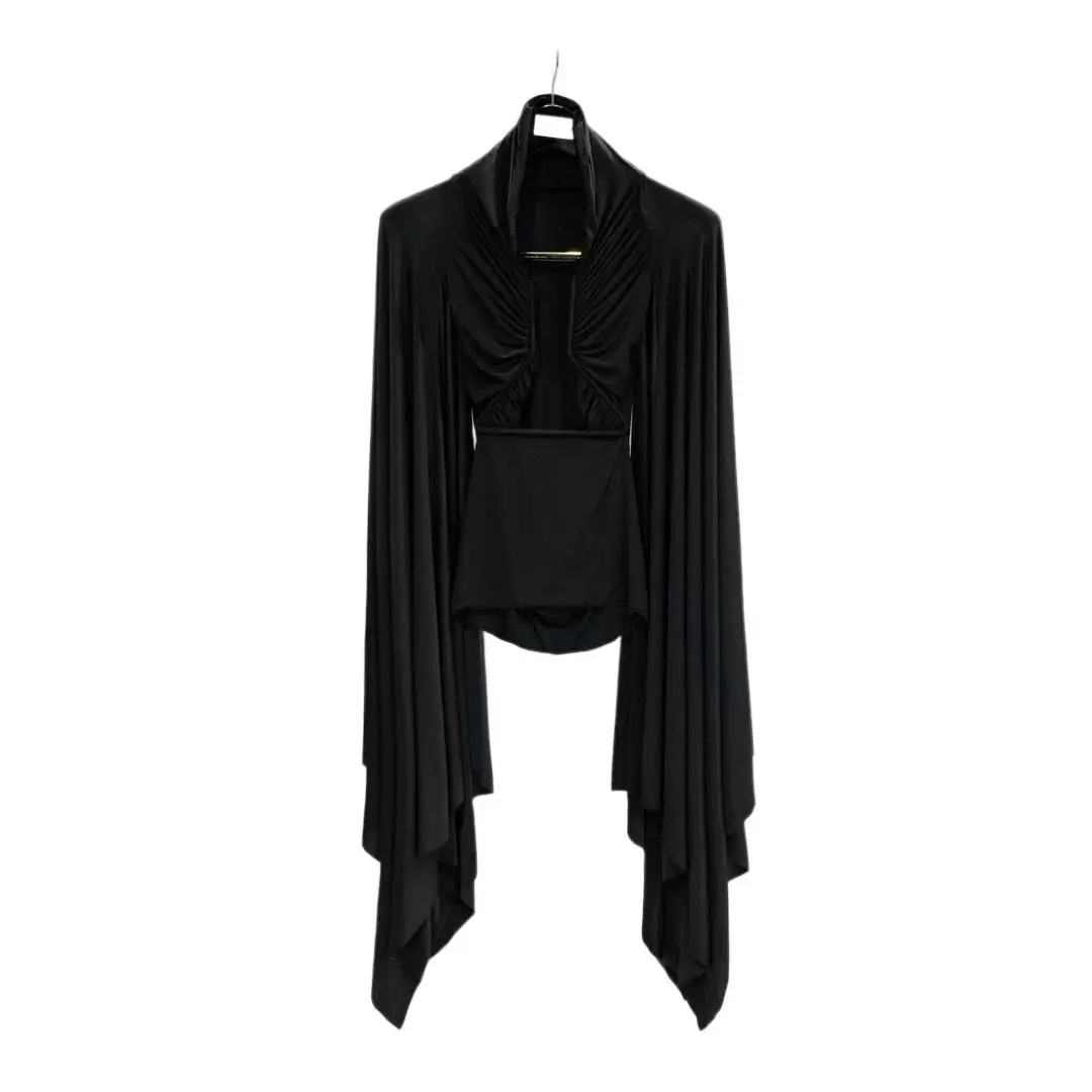2024 OUWEN women's dark sexy hollow fixed frame long sleeve T-shirt slim bottoming knitted Bat women
2024 OUWEN women's dark sexy hollow fixed frame long sleeve T-shirt slim bottoming knitted Bat women