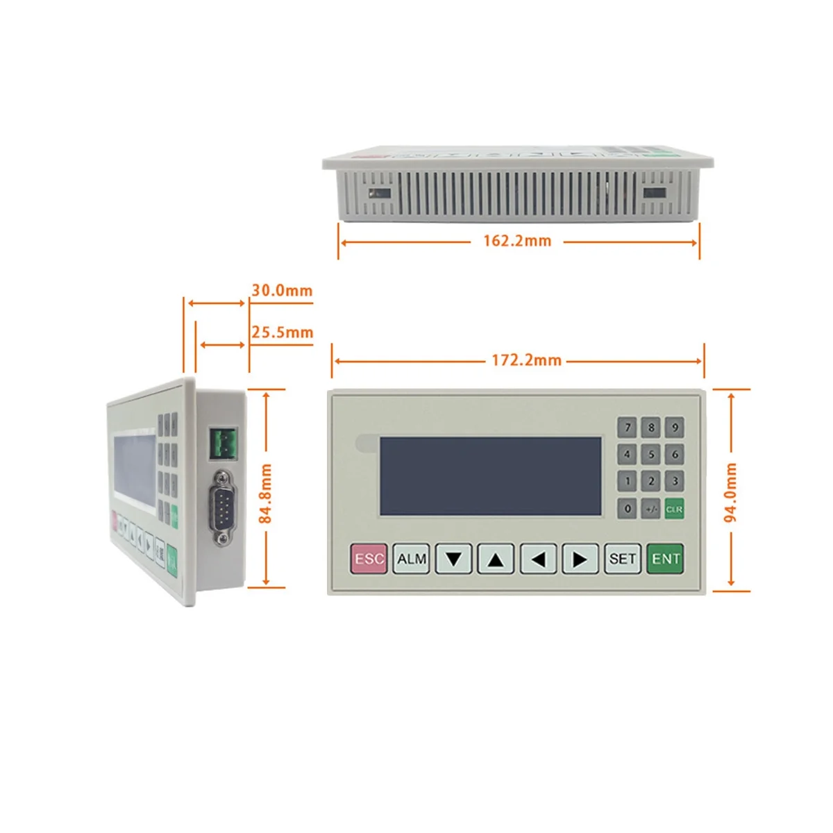 

OP320-A-S MD204L Text Display Compatible with V8.0 MD204L Support 232 485 Communication(OP320-A-S Green)