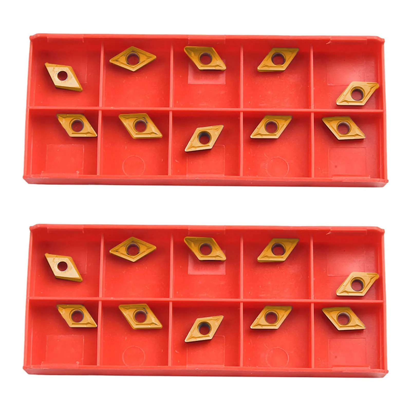 Package Contents Suitable For Lathe Tool Usage Use Of Long Life Carbide Inserts DCMT21.51 20PCS Carbide Inserts
Package Contents Suitable For Lathe Tool Usage Use Of Long Life Carbide Inserts DCMT21.51 20PCS Carbide Inserts