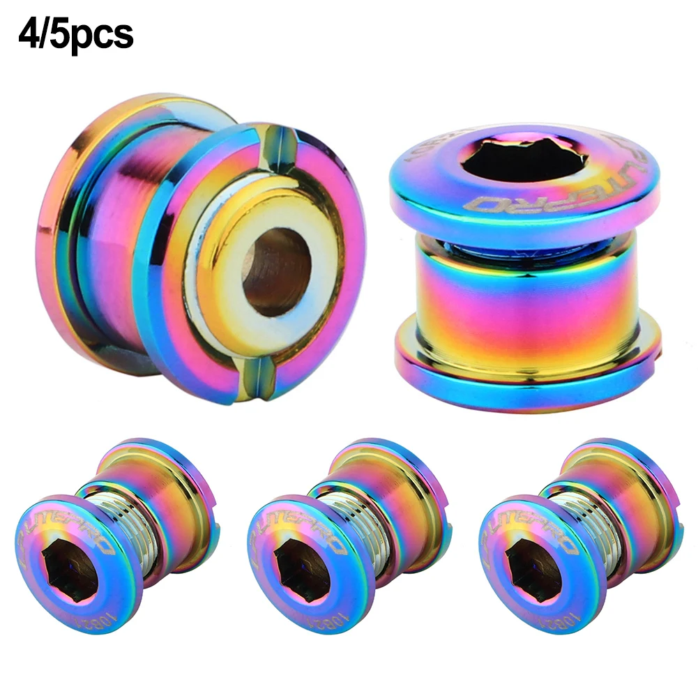 Ultralight MTB Road Bike Single Double Chainring Bolts Sprocket Chainwheel Screw Aluminum Alloy Chainring Bolts Colorful
Ultralight MTB Road Bike Single Double Chainring Bolts Sprocket Chainwheel Screw Aluminum Alloy Chainring Bolts Colorful