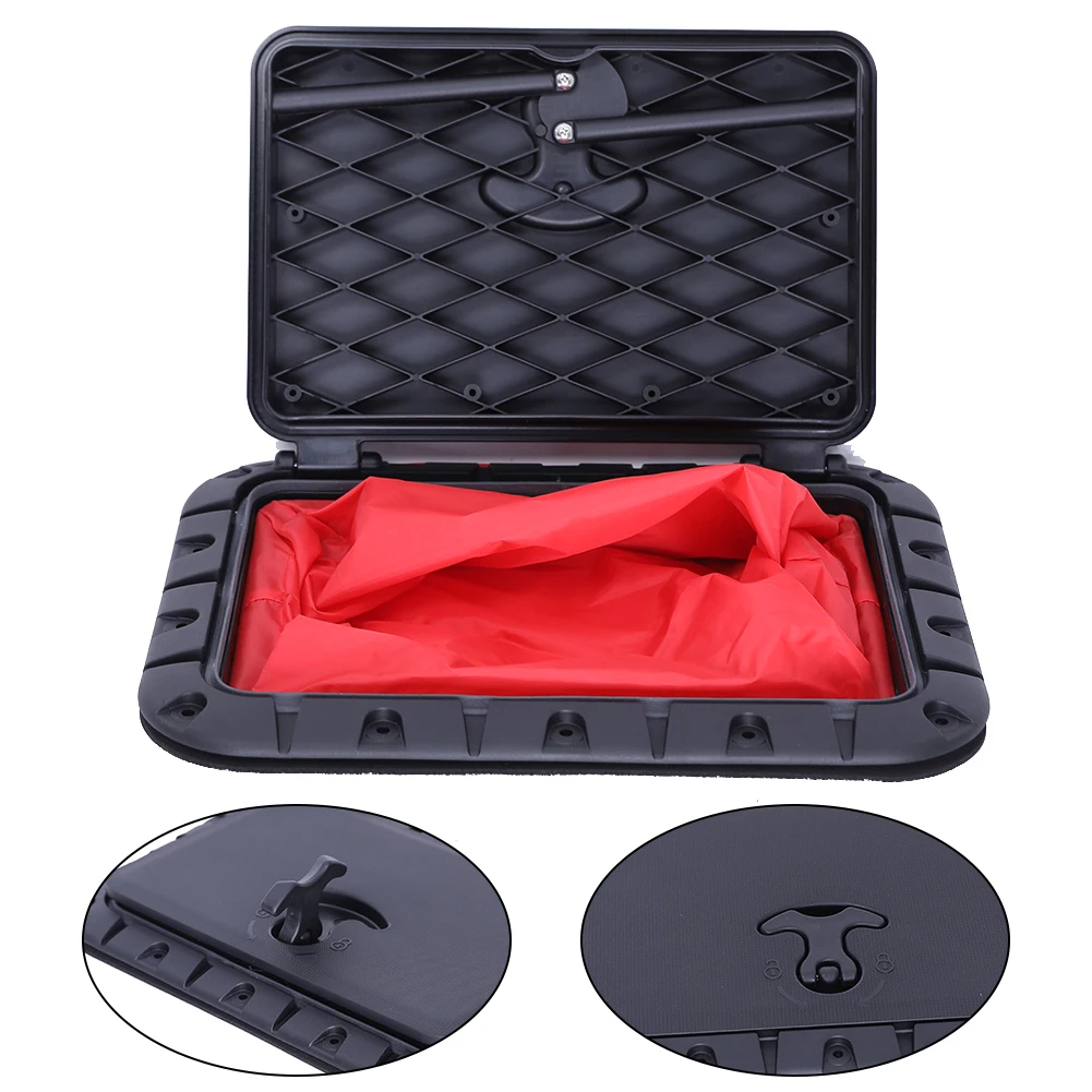 Marine Deck Plate Square Hatch Pull Out Handle Hatch Red Waterproof Bag Boat Canoe Boat Accessories Drifting Water Sports Parts
Marine Deck Plate Square Hatch Pull Out Handle Hatch Red Waterproof Bag Boat Canoe Boat Accessories Drifting Water Sports Parts