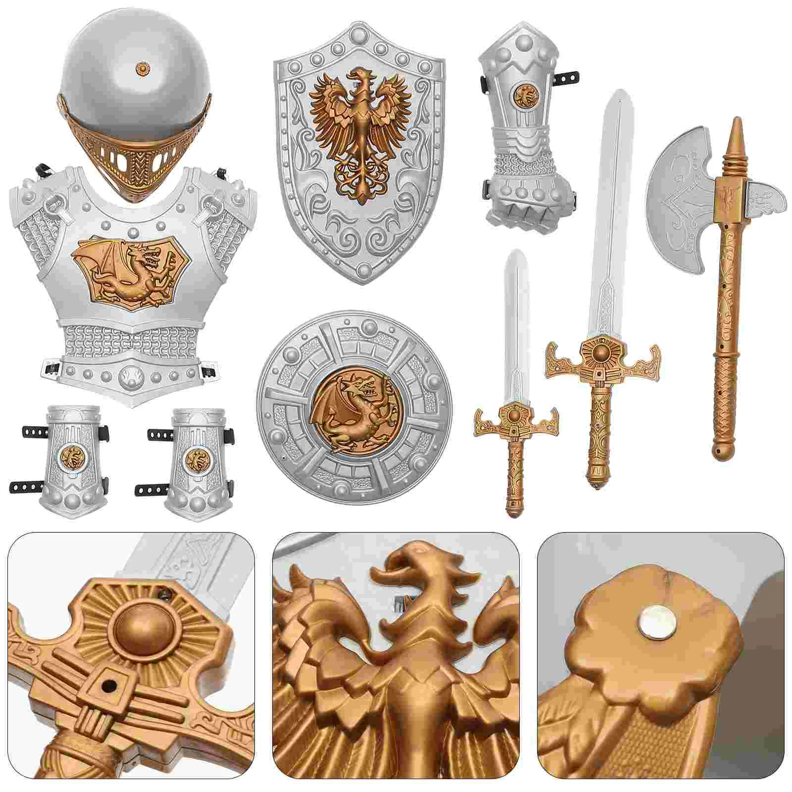 Костюм Рыцарь для детей, броня, косплей, представления, мечи, платье для мальчиков, Гамлета, солдат, Римский малыш, набор для игр
Костюм Рыцарь для детей, броня, косплей, представления, мечи, платье для мальчиков, Гамлета, солдат, Римский малыш, набор для игр