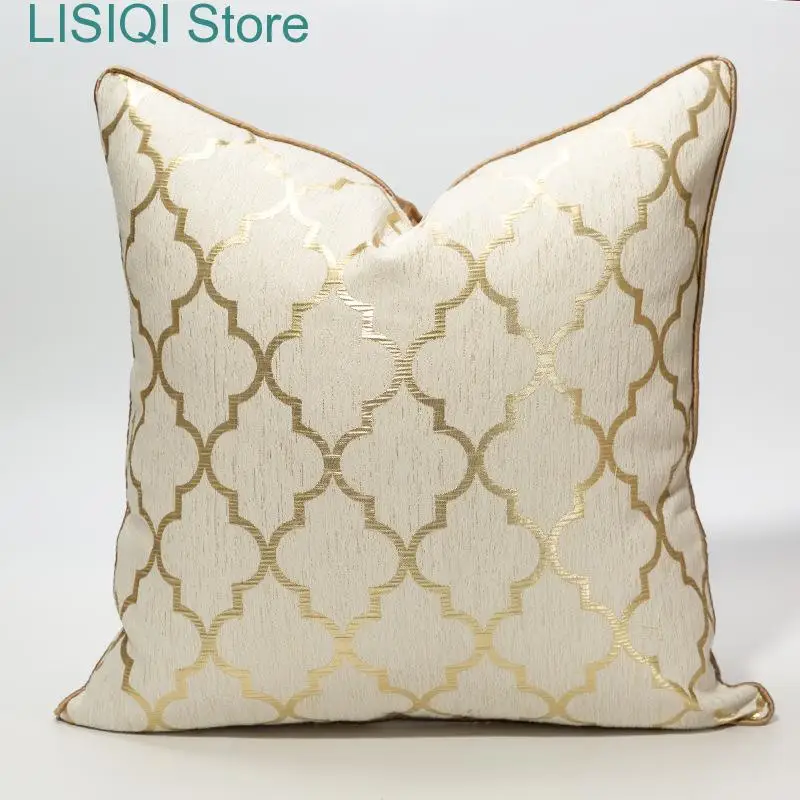 New Luxury Sofa Cushion Nordic Decorative France Pillows Case 45x45 Satin Champagne Simple For Living Home
New Luxury Sofa Cushion Nordic Decorative France Pillows Case 45x45 Satin Champagne Simple For Living Home