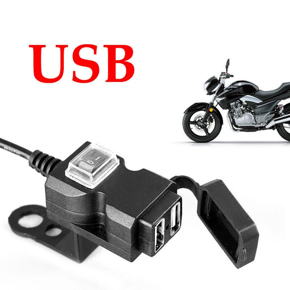 High Quality Handlebar Charger Power Adapter DC 5V 3.1A Dual USB Port For Mobile Phone Plastic Waterproof 9V-24V
High Quality Handlebar Charger Power Adapter DC 5V 3.1A Dual USB Port For Mobile Phone Plastic Waterproof 9V-24V