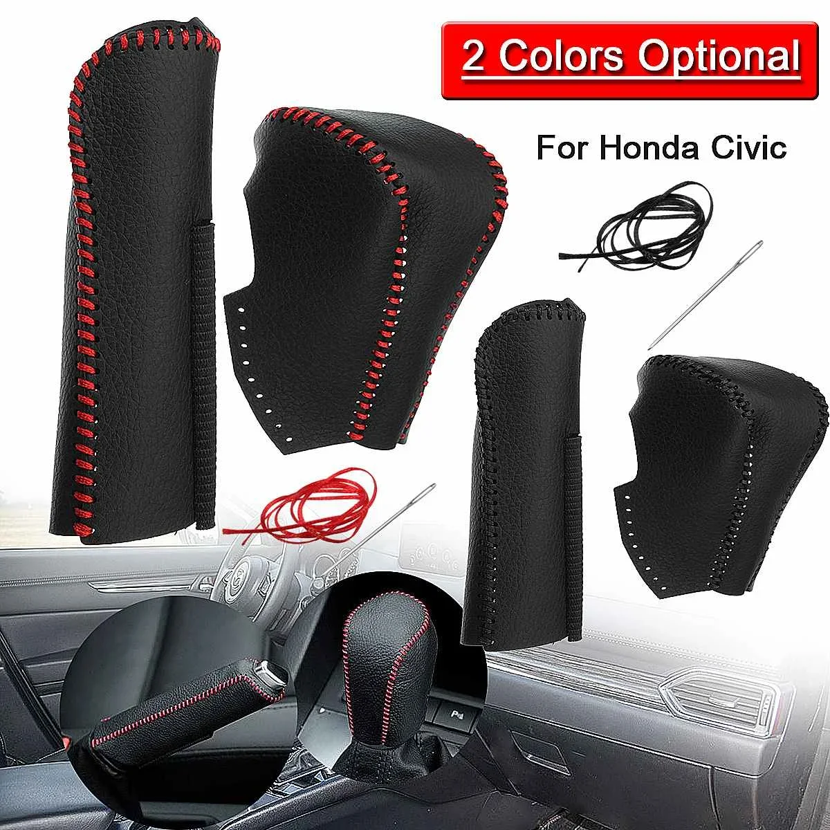 For Honda/Civic 8 2006 2007 2008 2009 2010 Leather Gear Shift Collars Handbrake Cover Case Car Accessories
For Honda/Civic 8 2006 2007 2008 2009 2010 Leather Gear Shift Collars Handbrake Cover Case Car Accessories