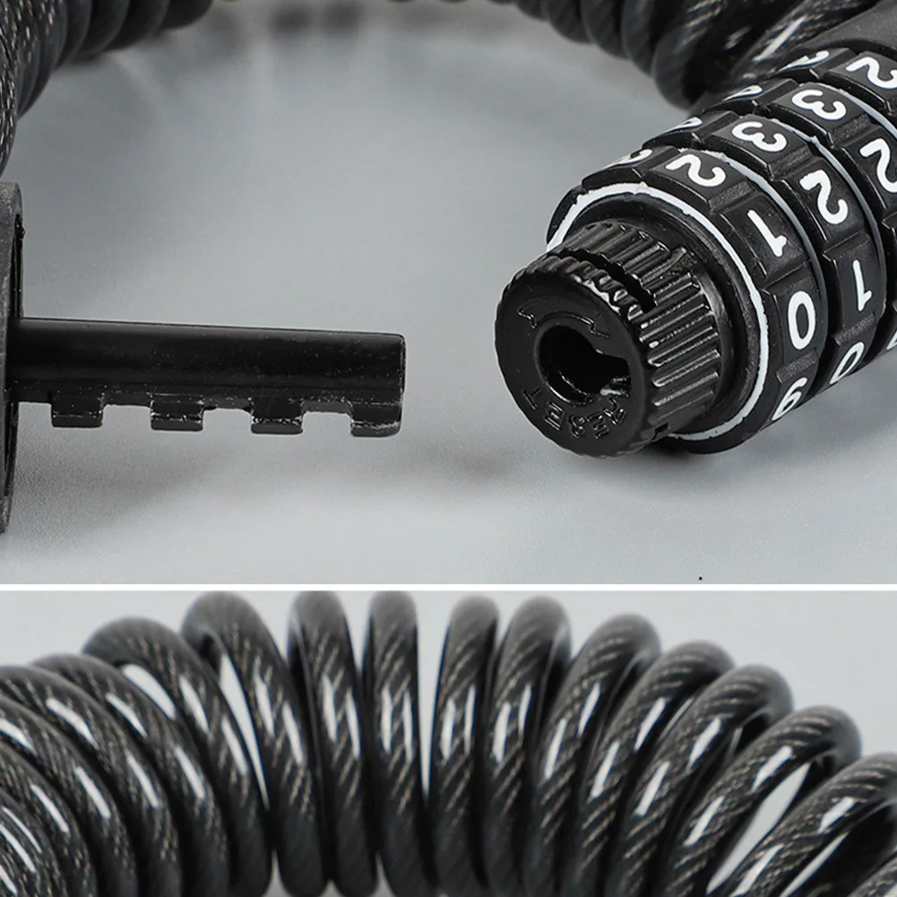 Cable Lock Bicycle Helmet Lock Anti-theft Bike Accessories Password Lock Telescopic Steel Cable Zinc Alloy Brand New
Cable Lock Bicycle Helmet Lock Anti-theft Bike Accessories Password Lock Telescopic Steel Cable Zinc Alloy Brand New