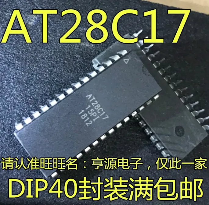 

10pcs original new AT28C17 AT28C17-15PI AT28C17-15PC/PU DIP-28 memory chip