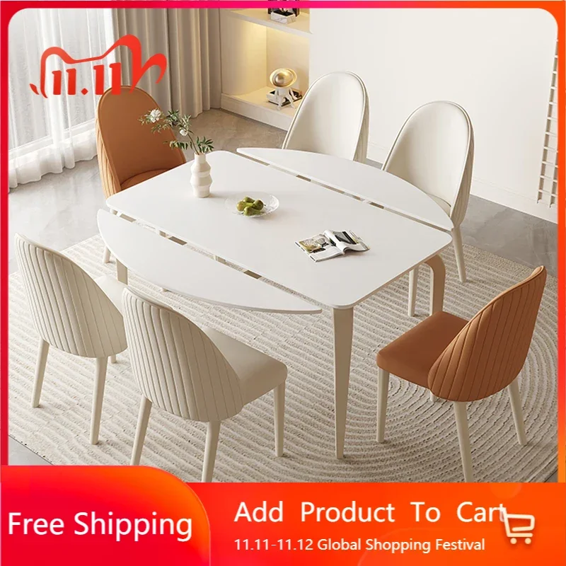 Console Restaurant Dining Table Round Oval Living Room Wall Nordic Luxury Mobile Dining Table Side Mesa De Comedor Furniture
Console Restaurant Dining Table Round Oval Living Room Wall Nordic Luxury Mobile Dining Table Side Mesa De Comedor Furniture