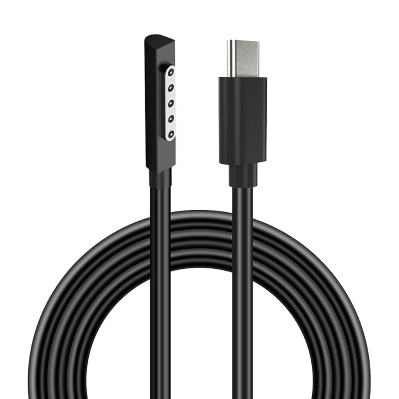 

Durability Surface Connect to Type C Charge Cable for Surface Pro 1 2RT Computer