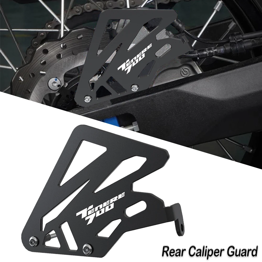 

Tenere700 Motorcycle Accessories Rear Caliper Guard Cover Protector For Yamaha Tenere 700 XTZ 700 T7 Rally World Raid 2019-2024