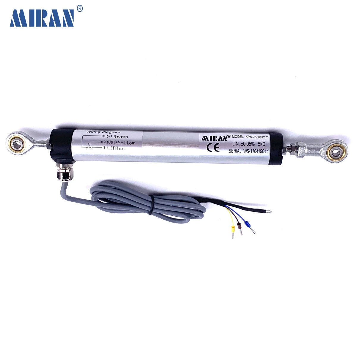 Miran Articulated Displacement Sensor with 2 Ball Joint KPM23 100mm-300mm Hot Sell Diameter 23mm Linear Position Transducer
Miran Articulated Displacement Sensor with 2 Ball Joint KPM23 100mm-300mm Hot Sell Diameter 23mm Linear Position Transducer