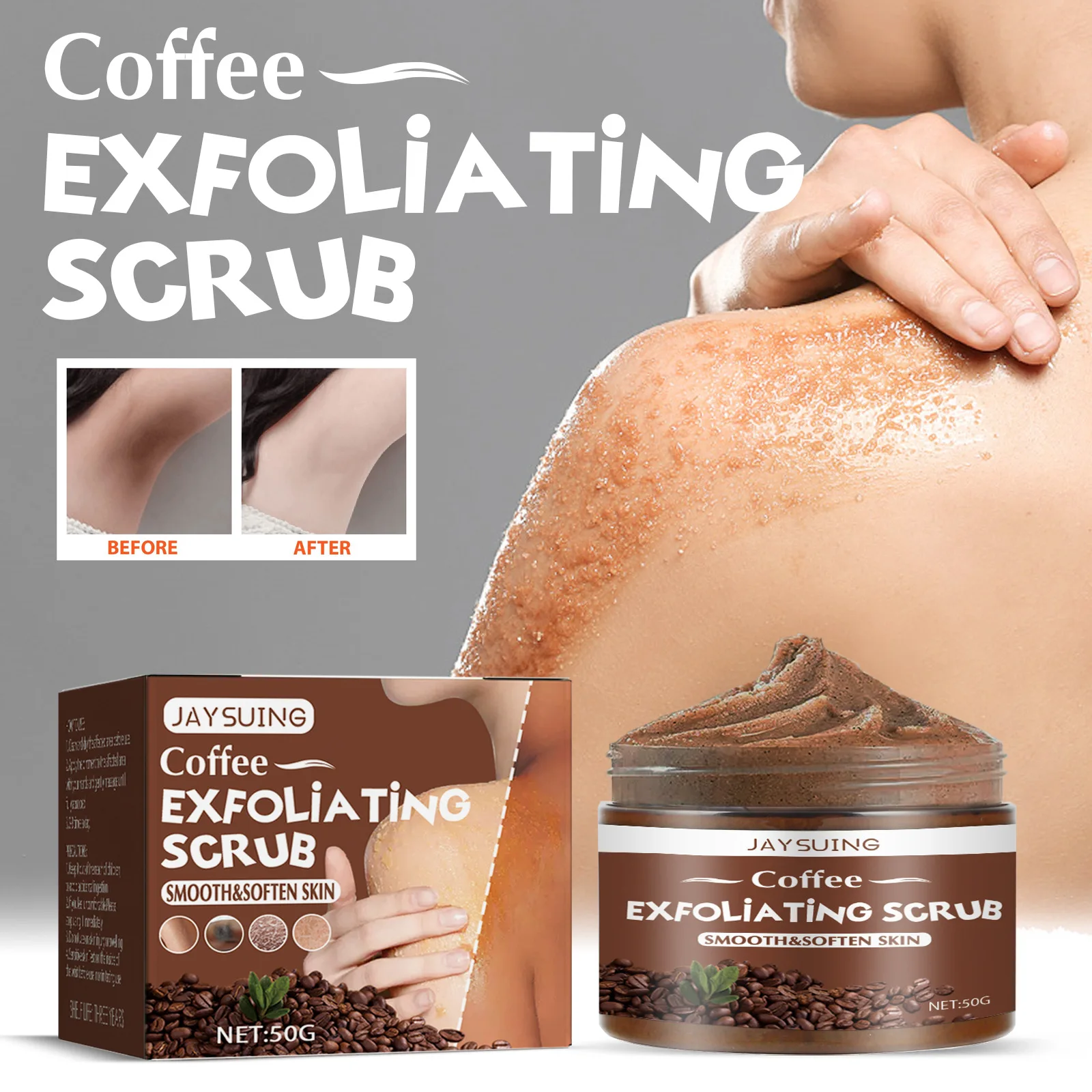 

Exfoliating Scrub Body Facial Deep Cleansing Dead Skin removal Melanin peeling Gel face Skin brighten whitening care Cream